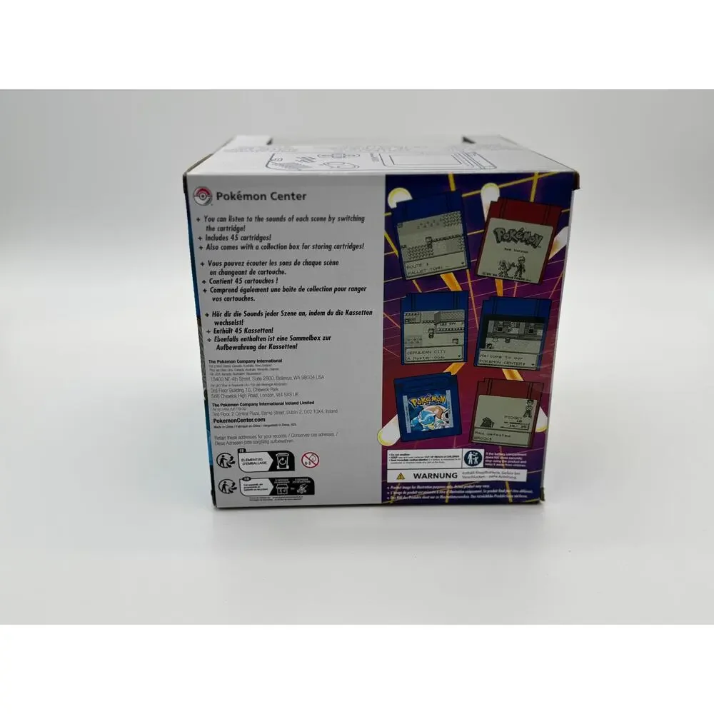 pokemon Center - Anniversary Red & Blue Gameboy Music Collection Jukebox